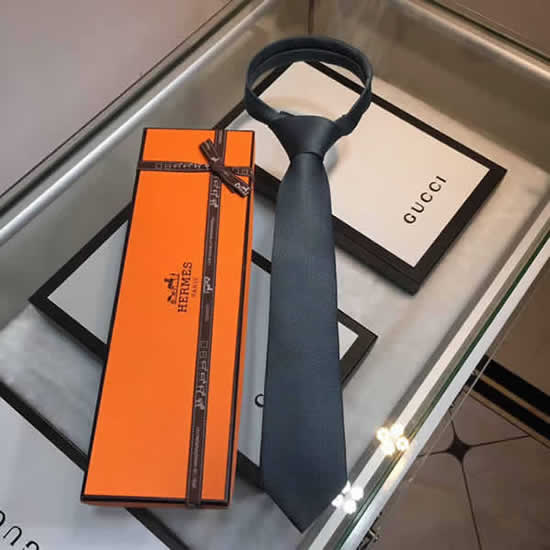 Classic Men Business Luxury Tie Replica Top Quality Hermes Ties 07